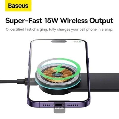 Baseus Magnetic Wireless Charging Dock - Black